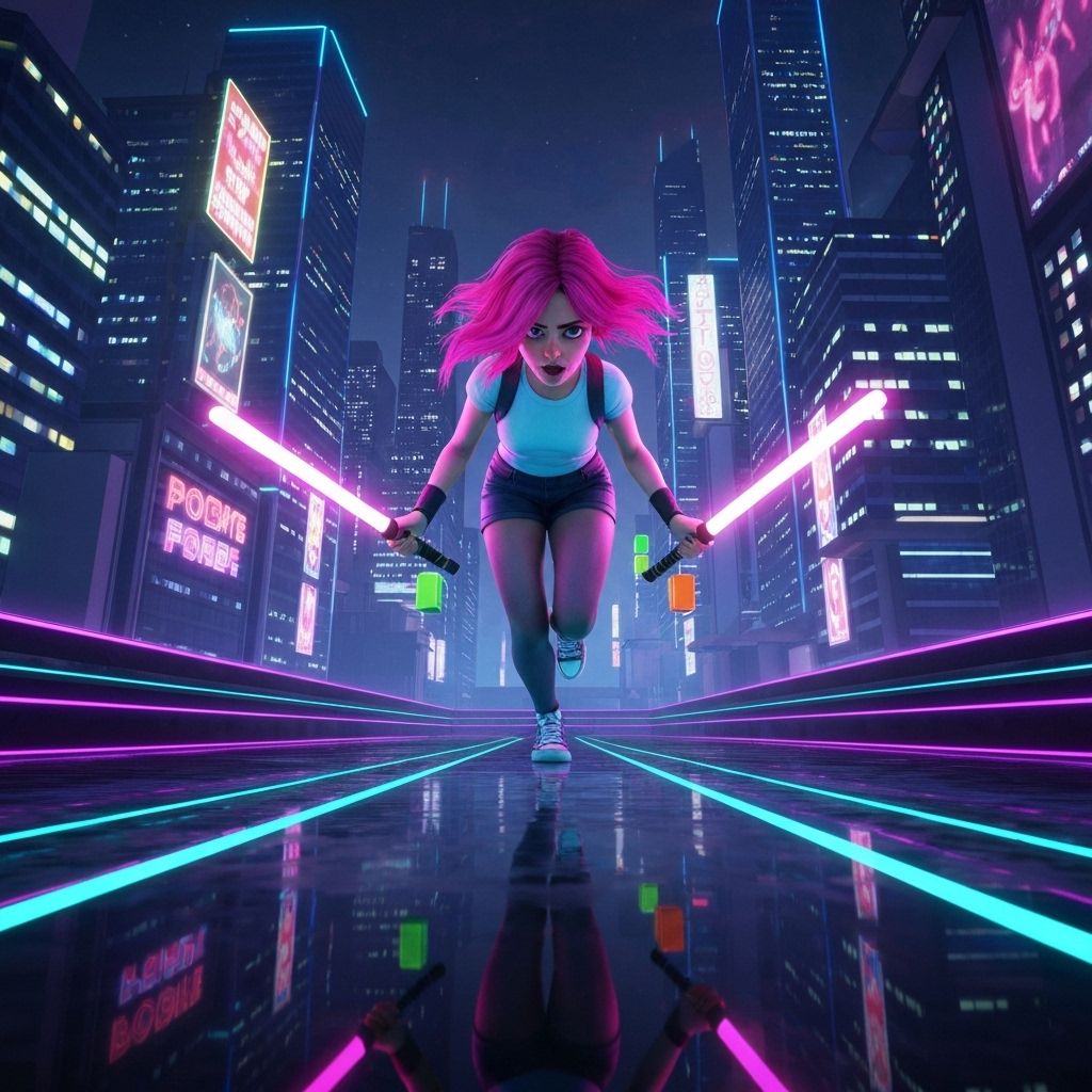 משחק חרבות ומוזיקה מדהימה