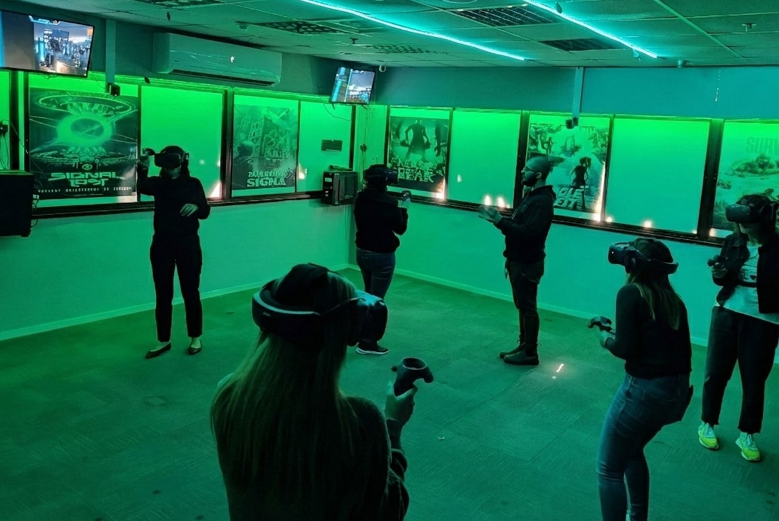 משחק VR לייזר טאג