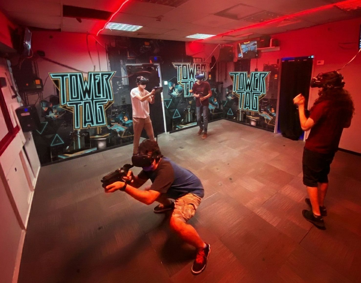 משחק VR לייזר טאג